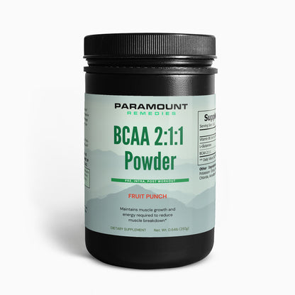 BCAA Post Workout Powder (Fruit Punch)